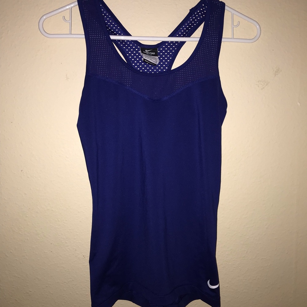 nike blue tank top!